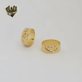 (1-3039-2) Gold Laminate - Carved Rings - BGF