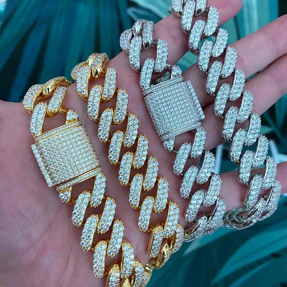 25mm Iced Out Cuban Chain