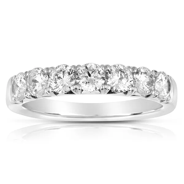 7-Stone French Cut Diamond Band