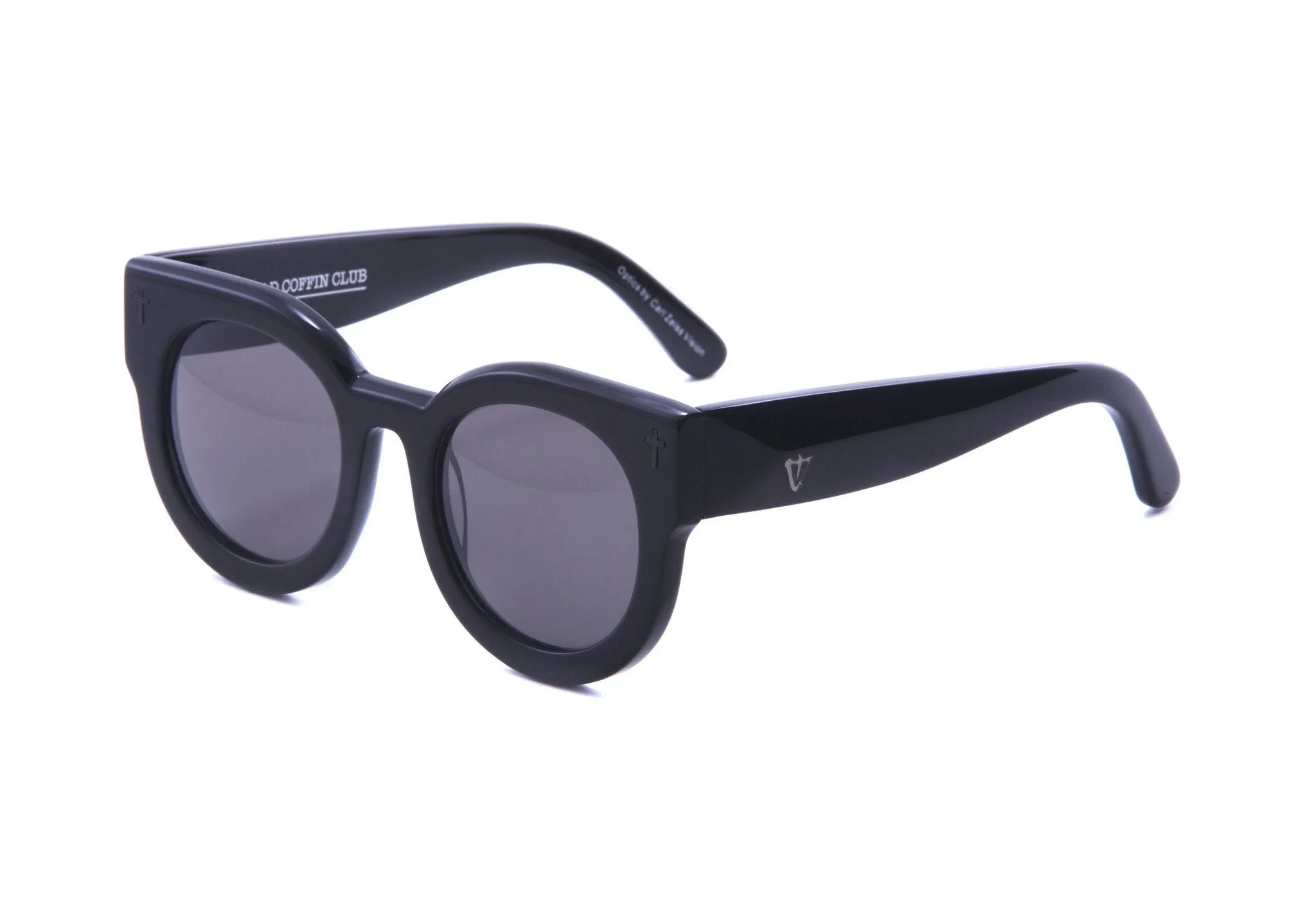 A Dead Coffin Club | Sunglasses - Gloss Black / Black Lens