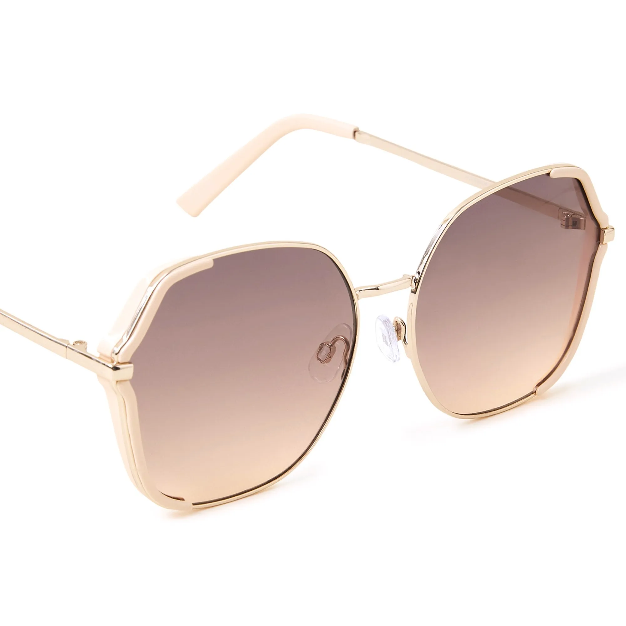 Accessorize London Women's Cadillac Metal Frame Sunglasses