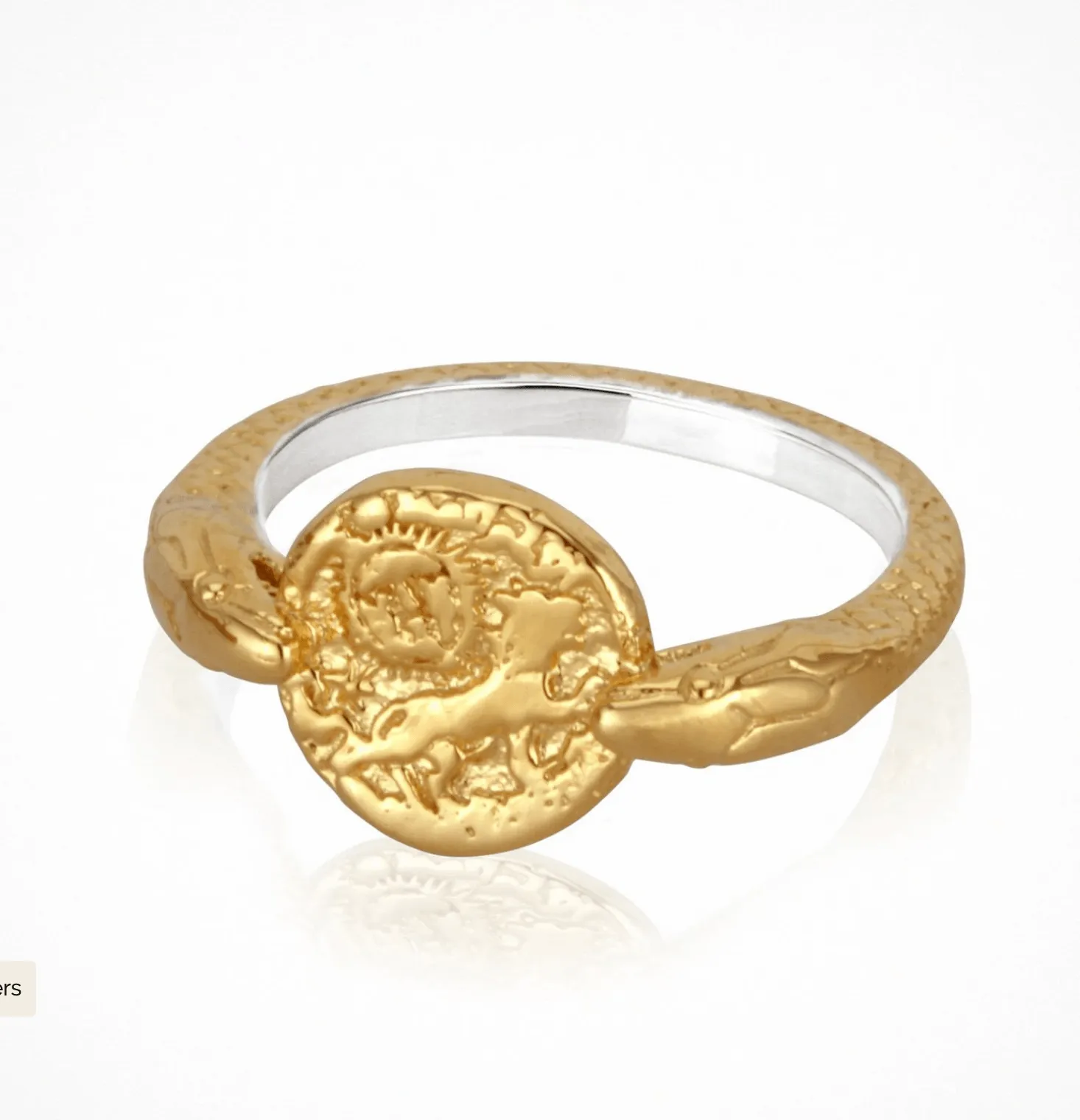 Aria Ring in Gold by Temple of the Sun