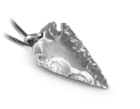 Arrowhead Necklace - Silver