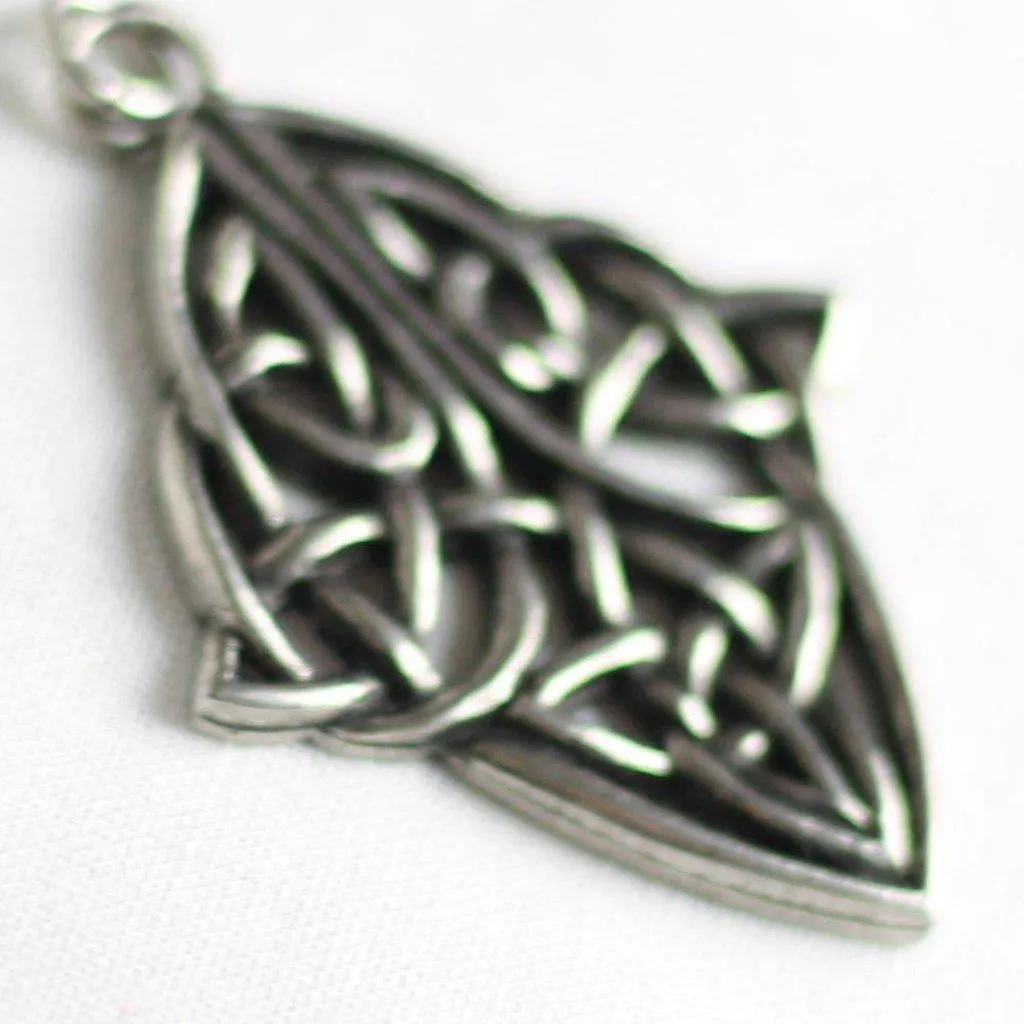 Asgard Knotwork Diamond Celtic Pendant