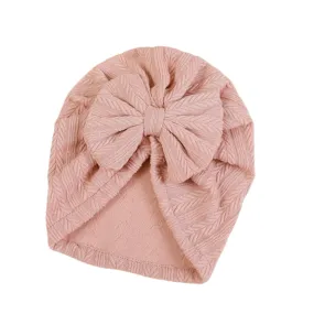 Baby Myla Bow Turban in Blush