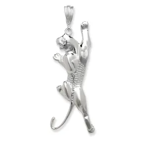 Better Jewelry .925 Sterling Silver Panther Pendant