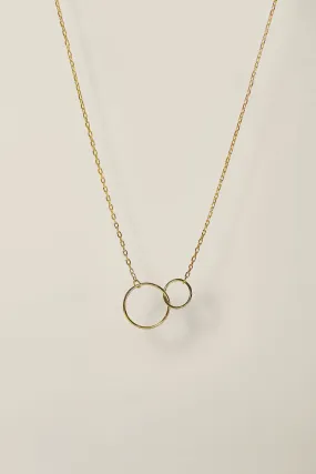 Bond Interlocking Circles Necklace