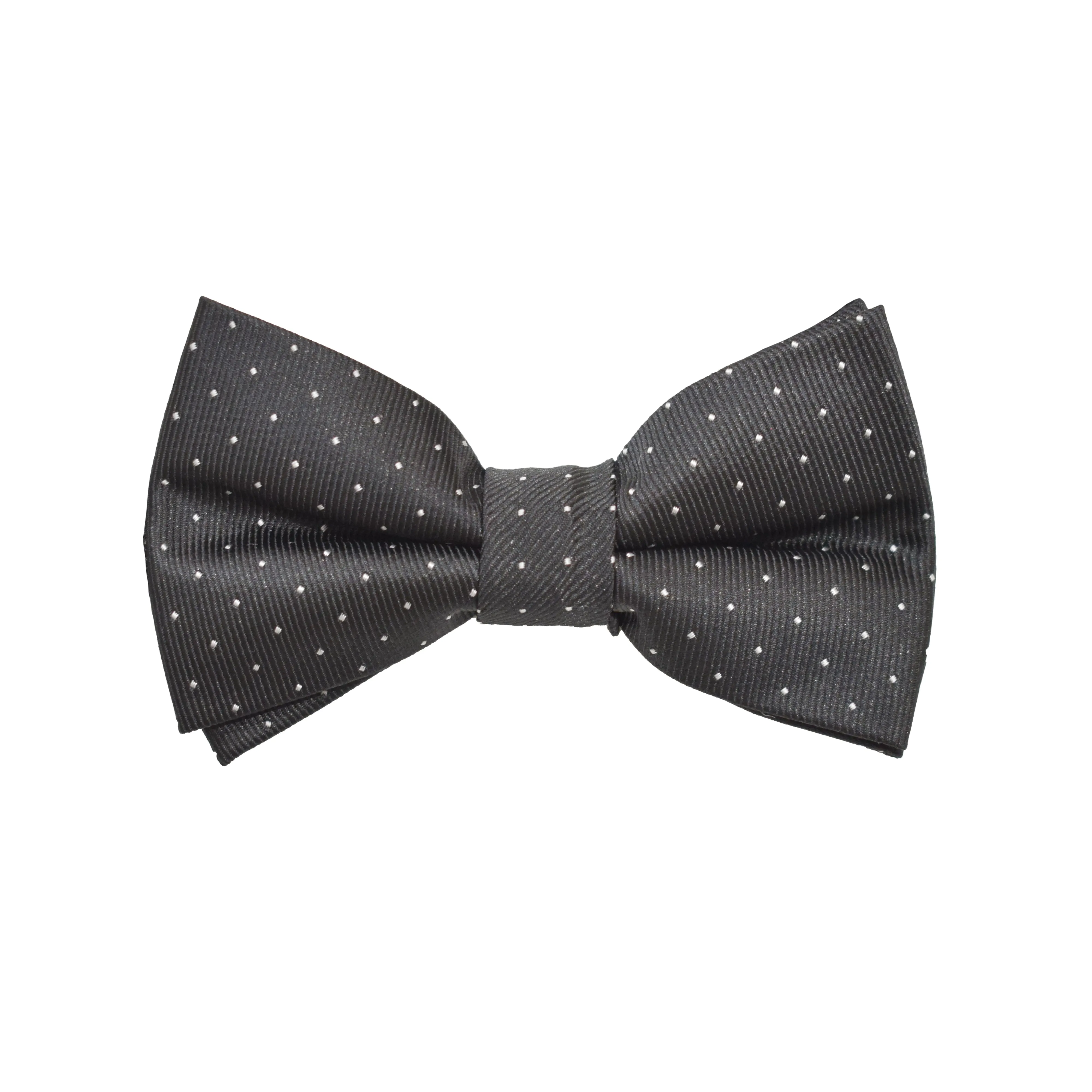 Bow Tie - Black Micro Polkadot