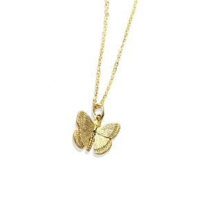 Butterfly Pendant Necklace