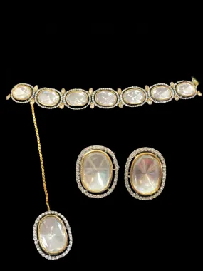 C69 Akshi victorian style choker set ( READY TO SHIP )