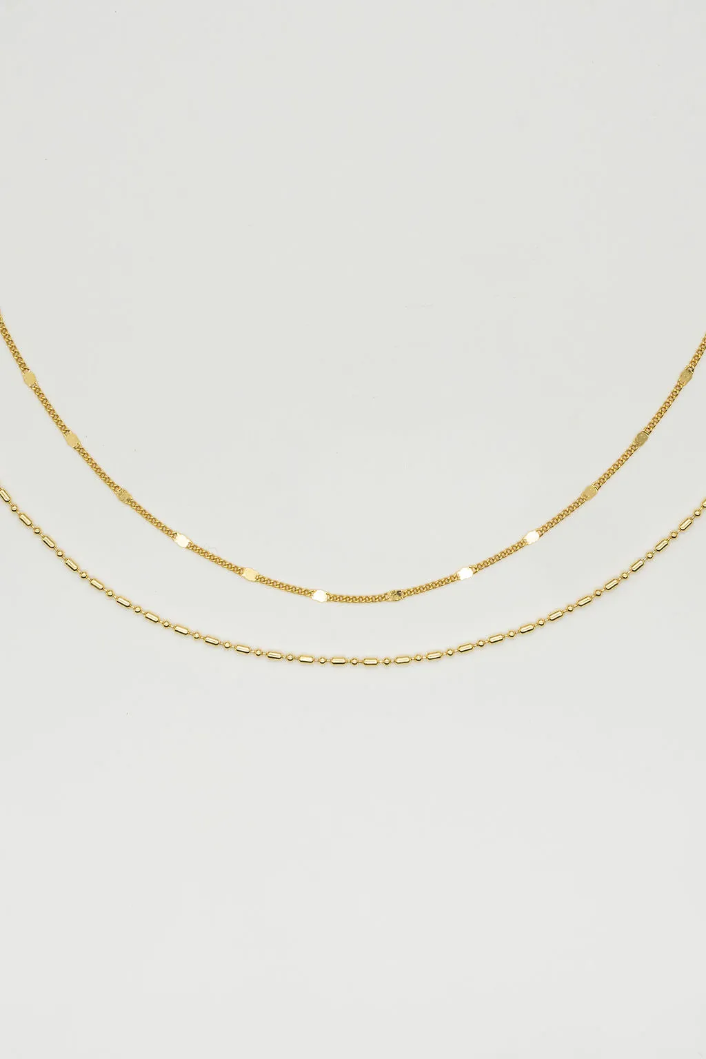 Dainty Layered Sparkle Choker