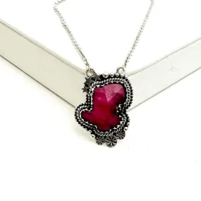 E-Rex Necklace - Ruby