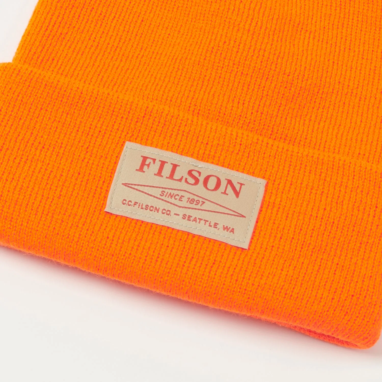 Filson Ballard Watch Cap - Blaze