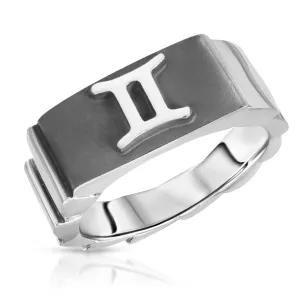 Gemini Zodiac Ring