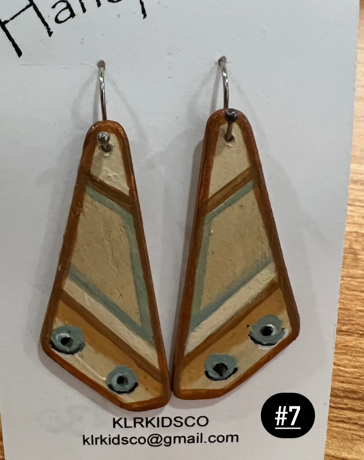 HANDPAINTED EARRINGS