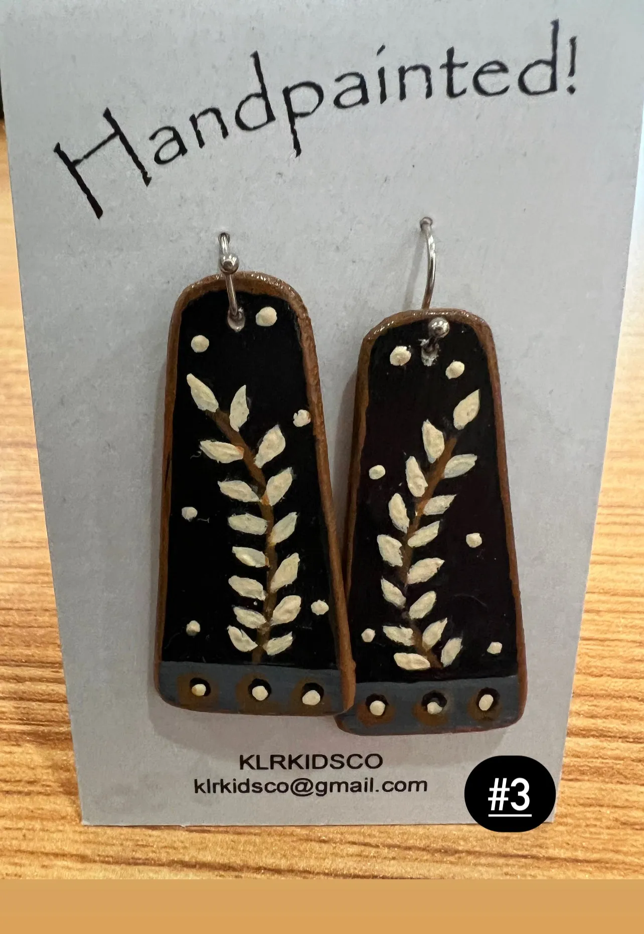 HANDPAINTED EARRINGS