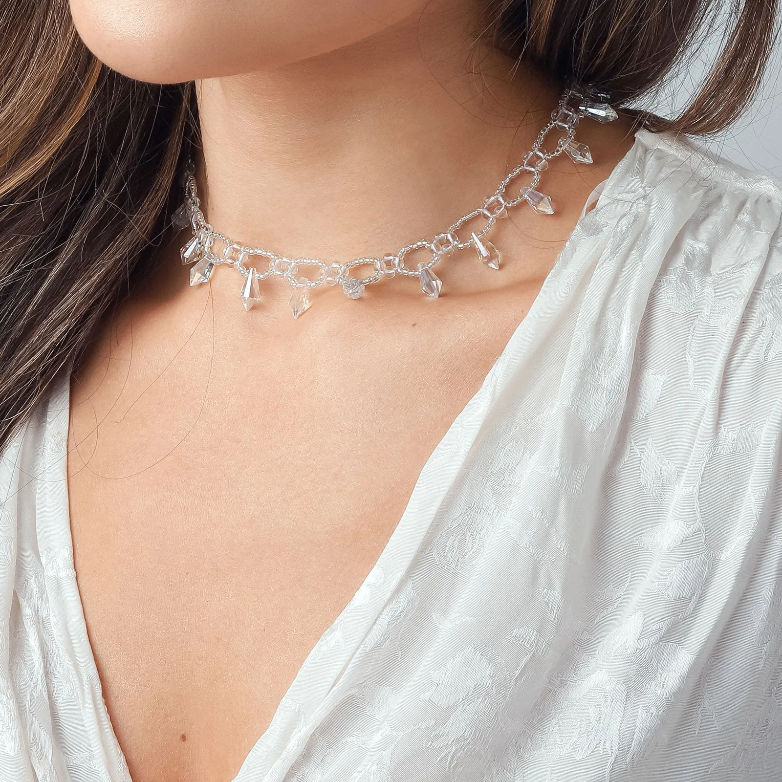 Hollow Glazed Choker