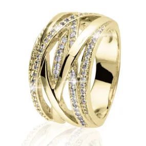 Interlace Ring Gold