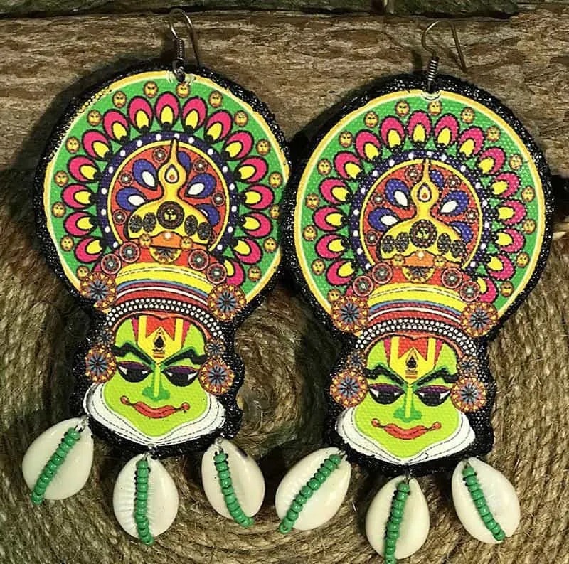 Kathak Rangeen earring