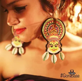 Kathak Rangeen earring