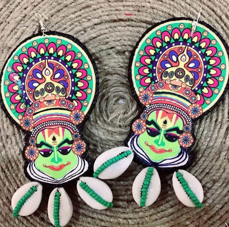 Kathak Rangeen earring