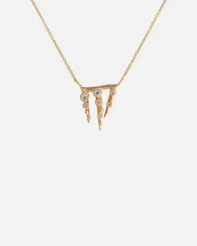 Melee 67 / White Diamond Pendant