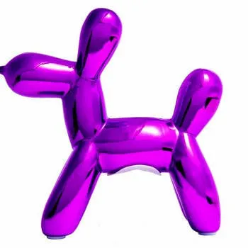 Mini Balloon Dog Bank