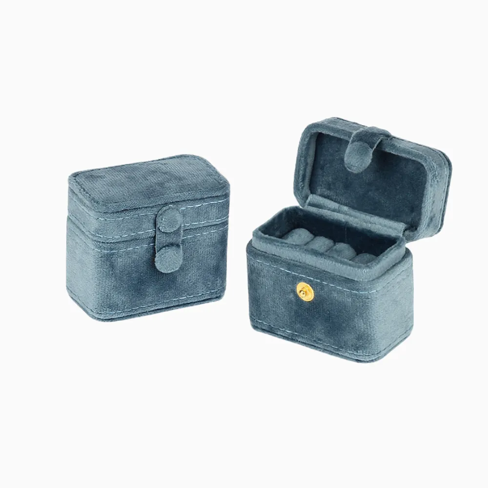 Mini Velvet Jewelry Box