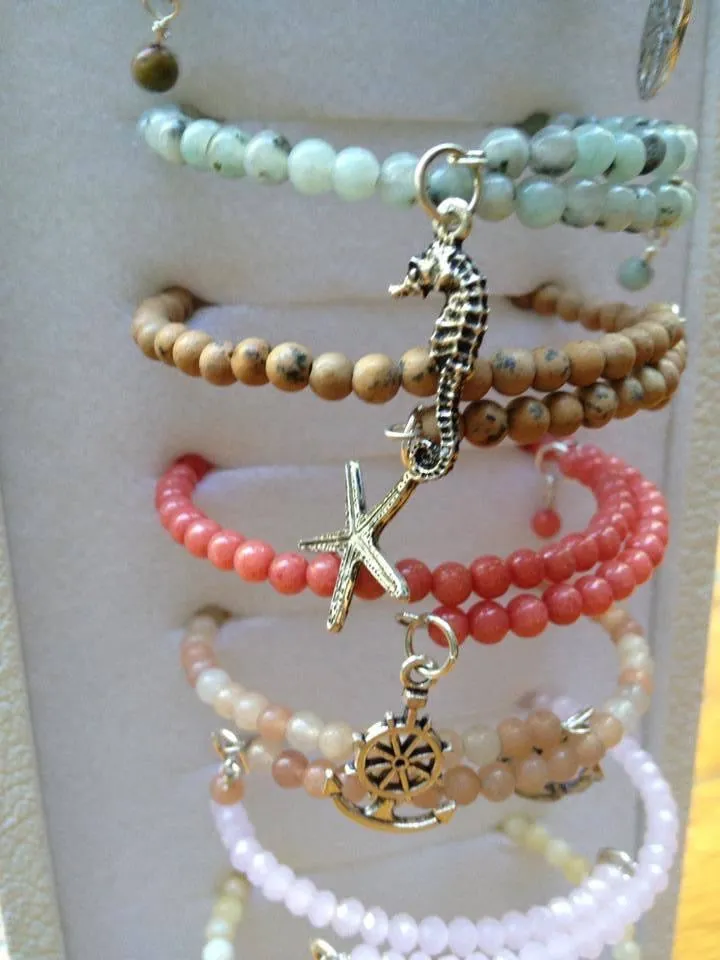 Ocean's 5 Beach Strand Bangles