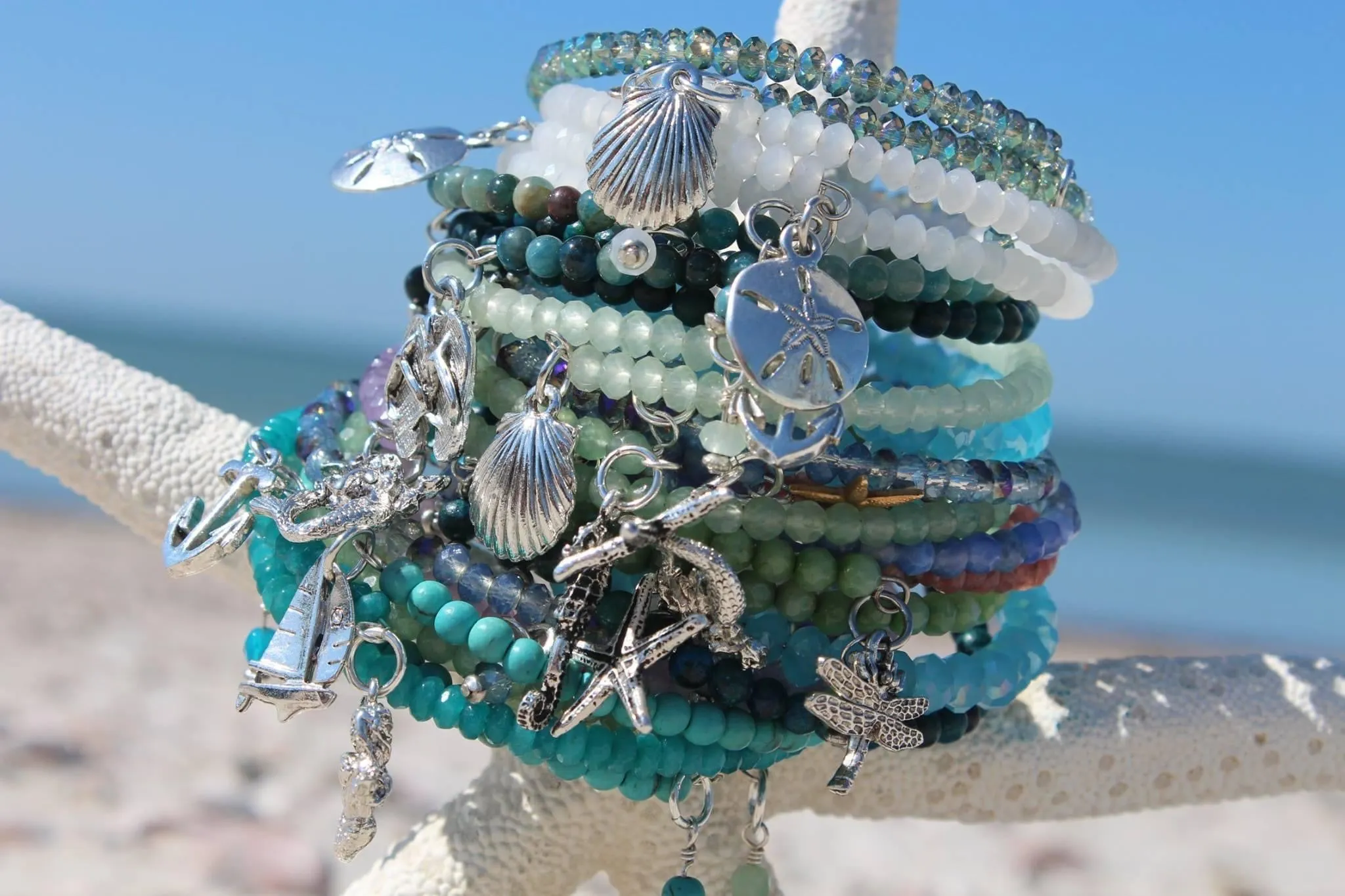 Ocean's 5 Beach Strand Bangles