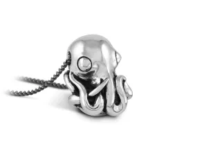 Octopus Necklace - Silver