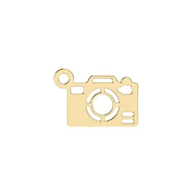 Pam's Camera Charm | 10k Yellow Gold