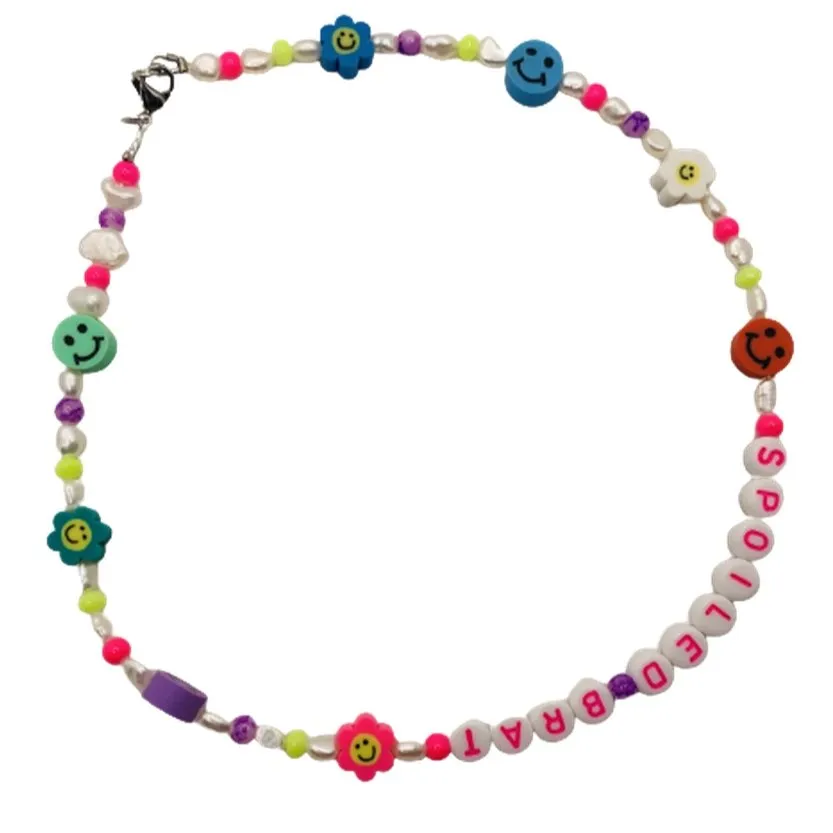 Rad & Refined Spoiled Brat Flower Power Choker Necklace