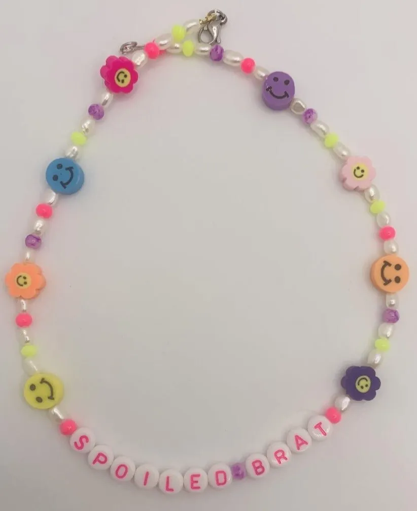 Rad & Refined Spoiled Brat Flower Power Choker Necklace