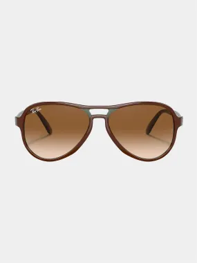 Ray-Ban Vagabond - Brown On Green / Brown Gradient