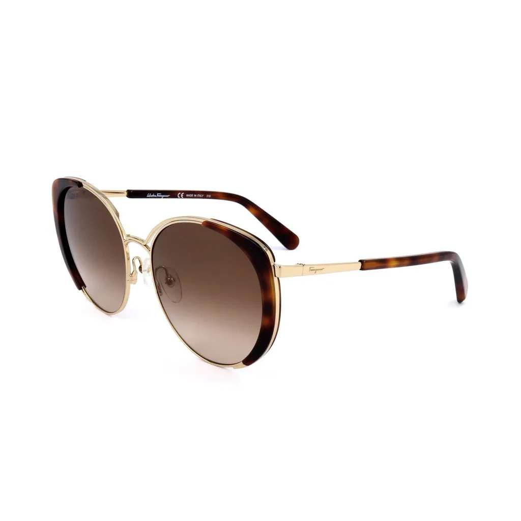 Salvatore Ferragamo Metal Women's Sunglasses