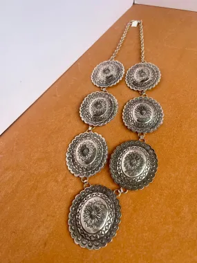 Statement Concho Necklace