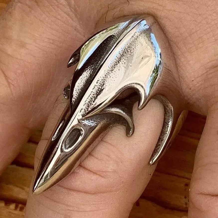 Viking Raven Ring - The Guardian - R90