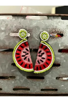 Watermelon Earrings