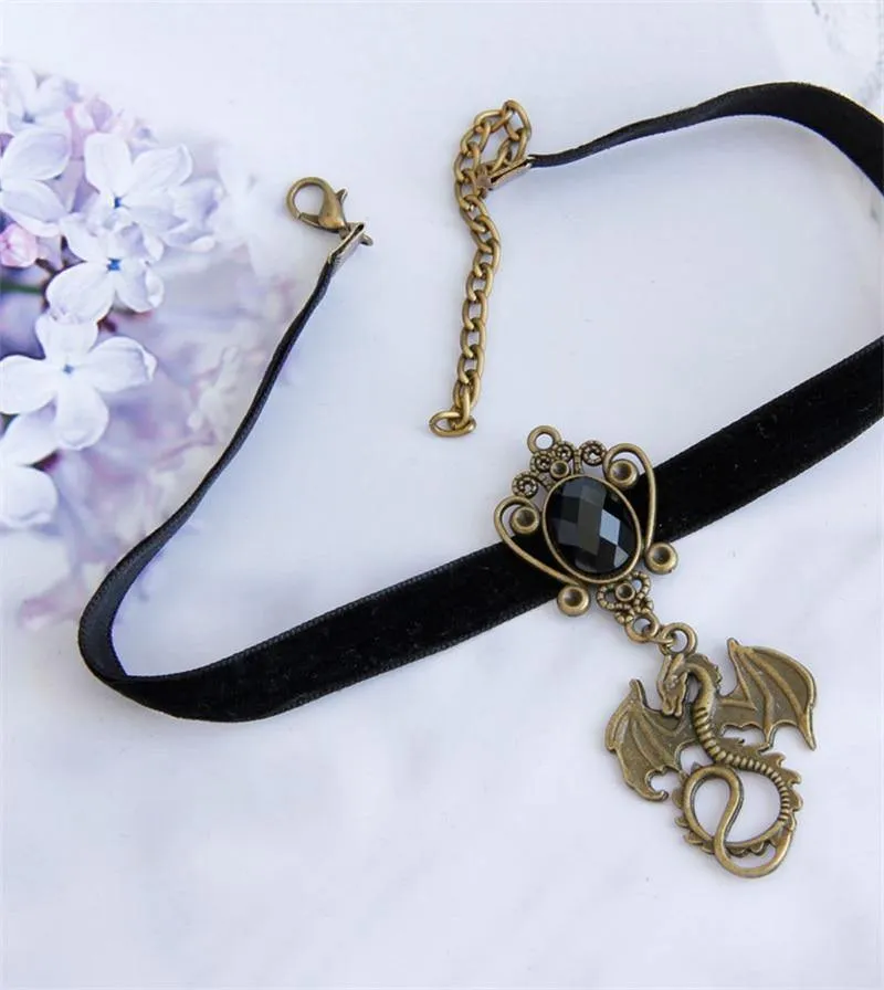 Wyvern Choker Necklace